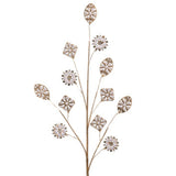 29" Pearl Gem Brooch Spray Set Of 4