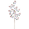 32" Mulitcolor Jeweled Spray Set Of 4