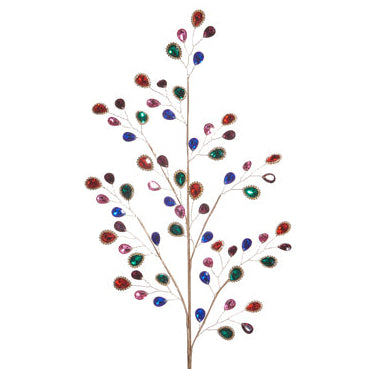 32" Mulitcolor Jeweled Spray Set Of 4