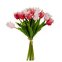 12.5" Real Touch Pink Parrot Tulip Bundle Of 12