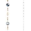 5.5 FT Pearl Crystal Beaded Garland
