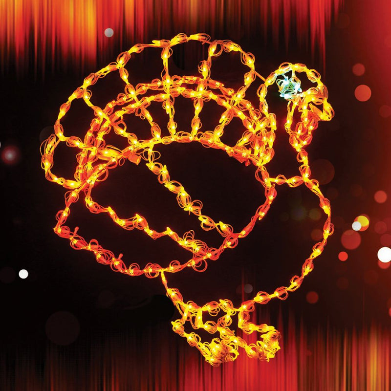 Pavo de Acción de Gracias LED de 37"