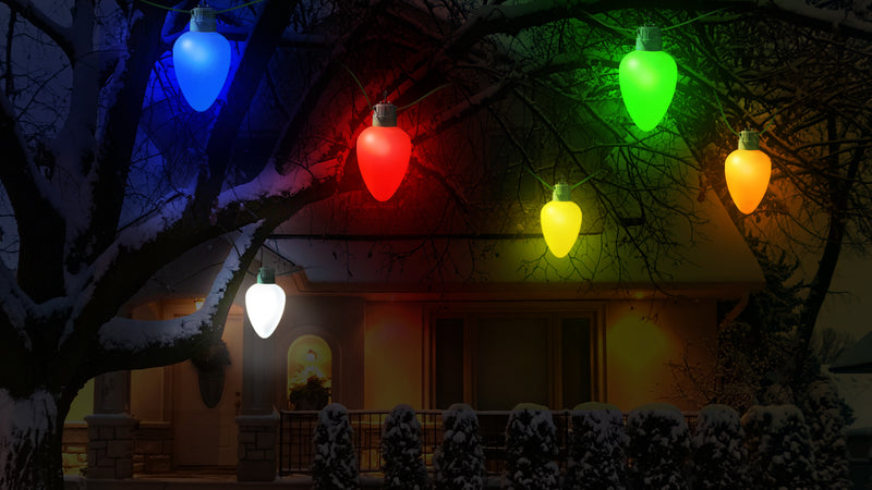 10" 15 LED Yellow Jumbo Bulb