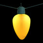 10" 15 LED Yellow Jumbo Bulb