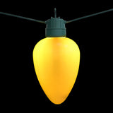 10" 15 LED Yellow Jumbo Bulb