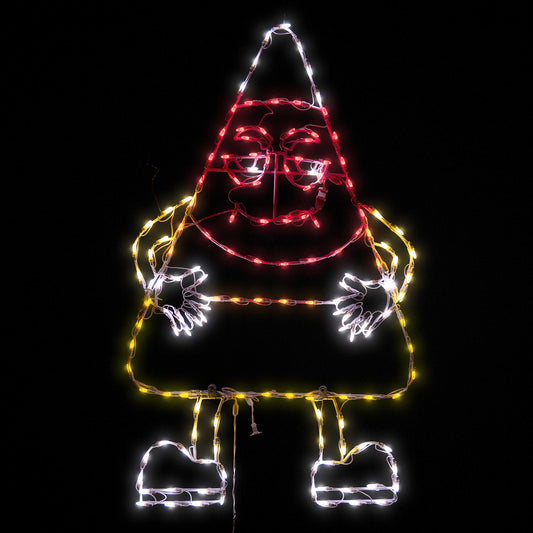 Halloween Lumi's Diabolical Candy Corn Metal Frame