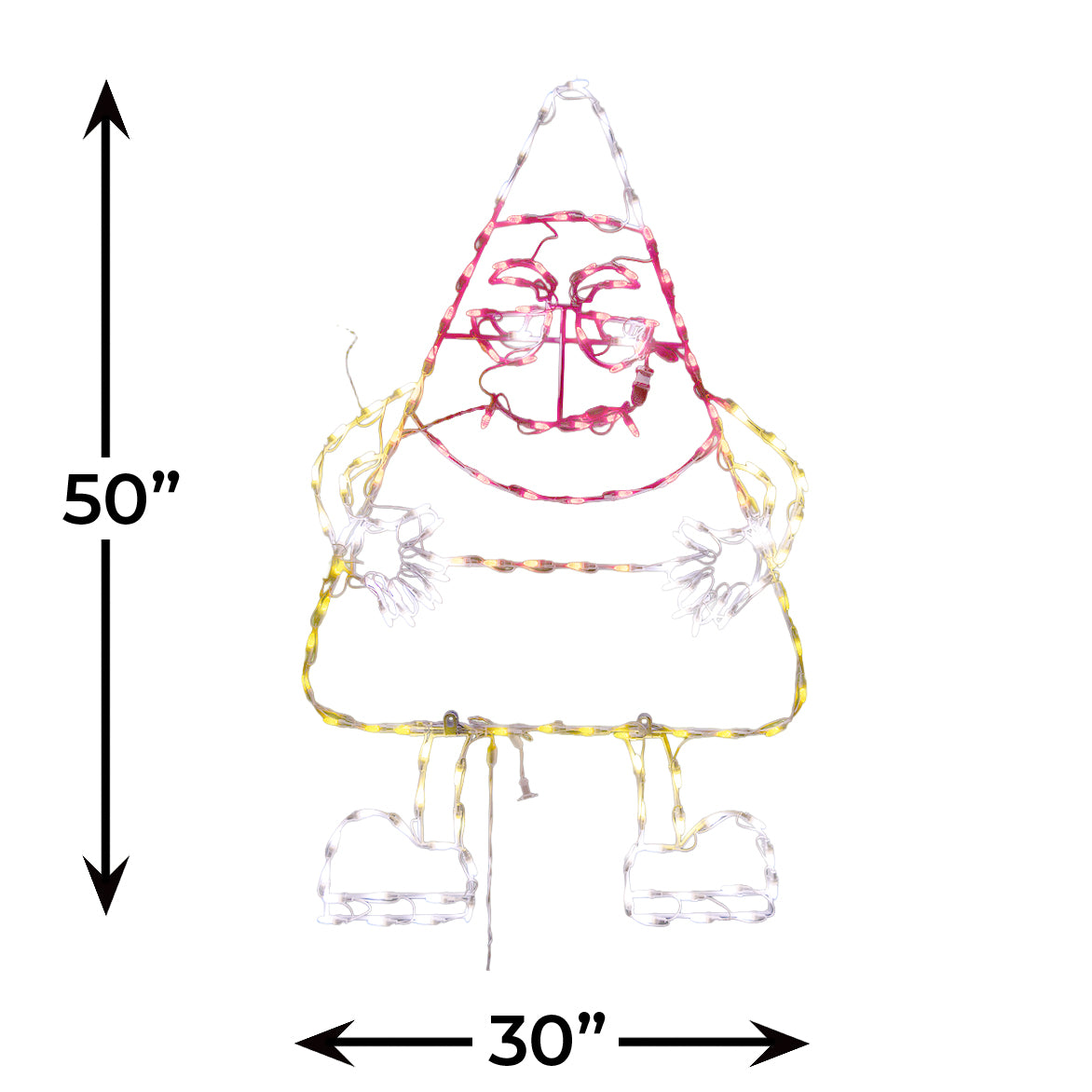 Halloween Lumi's Diabolical Candy Corn Metal Frame
