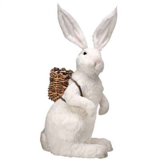 35.5" Easter Bunny With Basket