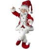 17" Red, Silver & White Bendable Elf