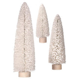 Set de 3 árboles nevados de 30-60 cm