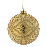 5" Floret Ornament Set Of 4