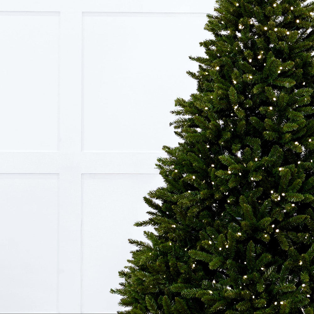 Mountain Spruce Tree Pre-Lit Warm White LED Lights