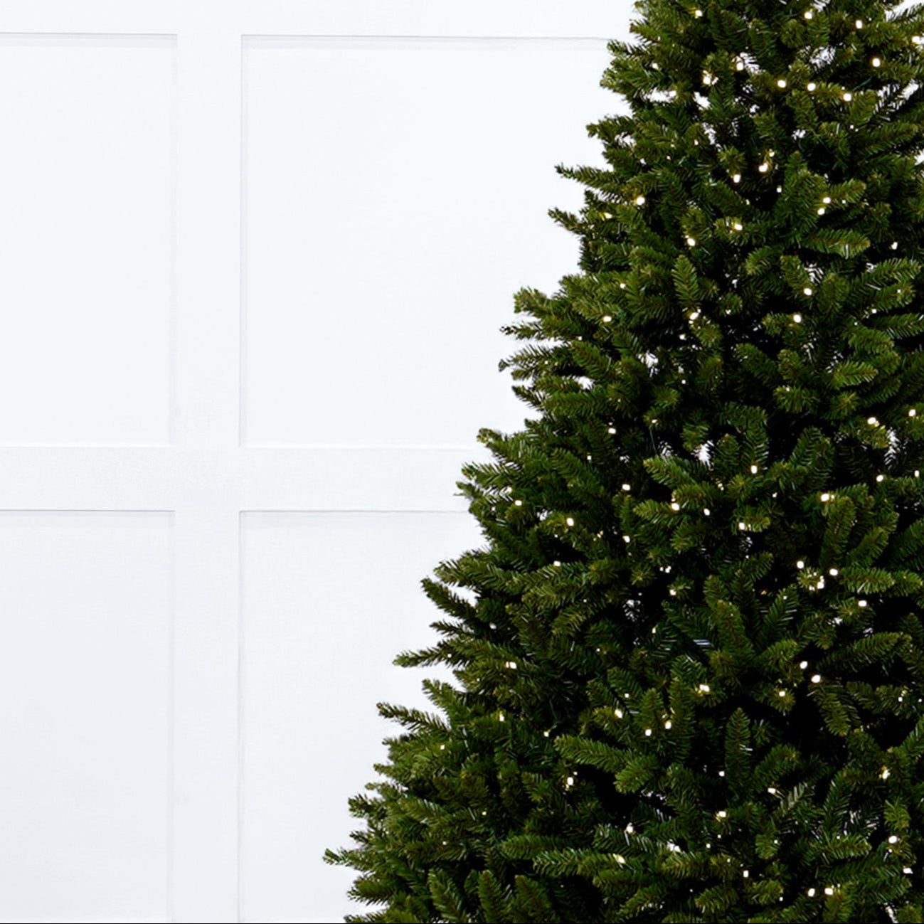 Mountain Spruce Tree Pre-Lit Warm White LED Lights