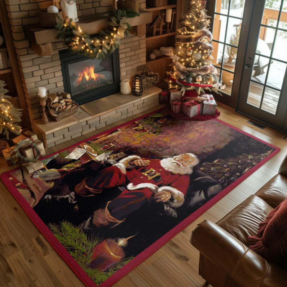 Santa Treats Rug