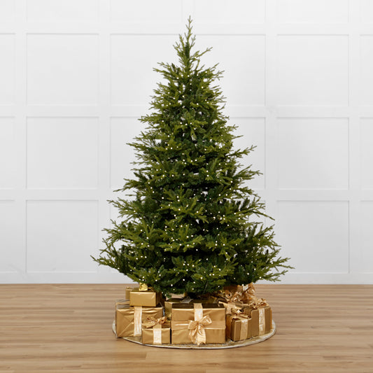 Norway Deluxe Tree Luces LED Blancas Cálidas Preiluminadas