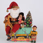 Karen Didion's One Of A Kind 18" Lighted Circus Wagon Santa