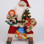 Karen Didion's One Of A Kind 18" Lighted Spinning Top Santa