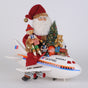 Karen Didion's One Of A Kind  18" Lighted Airplane Santa