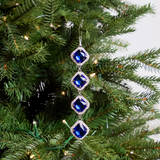 Opulence Blue & Silver Ornament Bundle