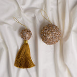 Gold Opulence Ornament & Ribbon Bundle