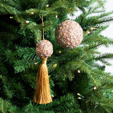 Gold Opulence Ornament & Ribbon Bundle