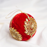 Opulence Red & Gold Ornament Bundle
