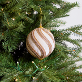 Opulence Ivory & Gold Ornament Bundle