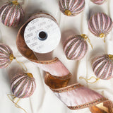Pink Opulence Ornament & Ribbon Bundle