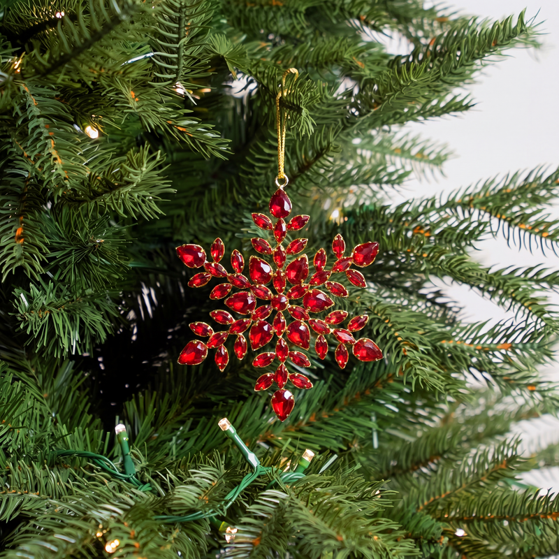 Opulence Red & Gold Ornament Bundle