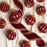 Opulence Red & Gold Ornament Bundle