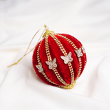 Opulence Red & Gold Ornament Bundle