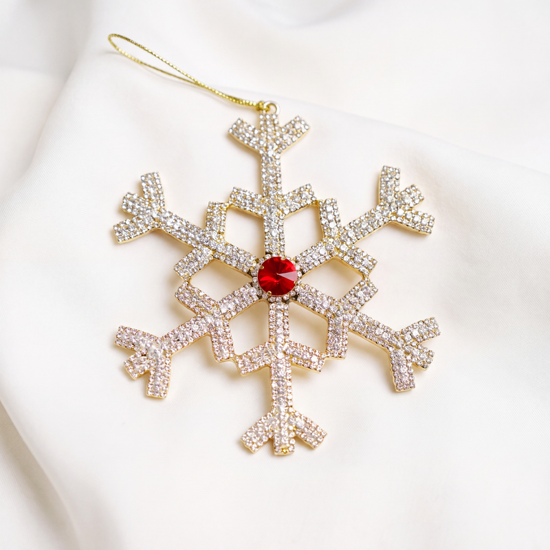 Opulence Red & Gold Ornament Bundle