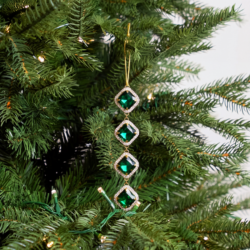 Opulence Red & Green Ornament Bundle
