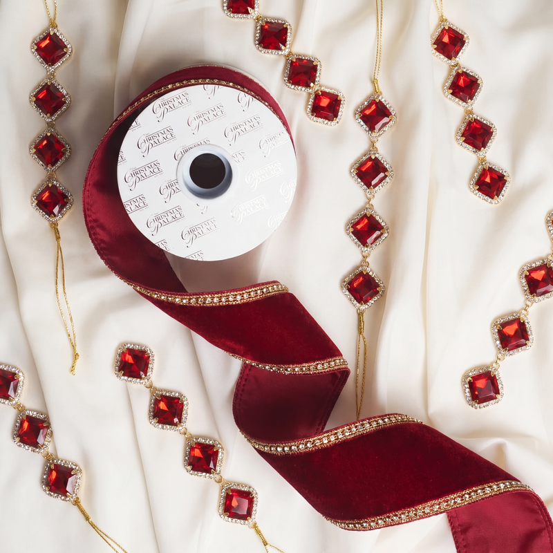 Opulence Red & Green Ornament Bundle