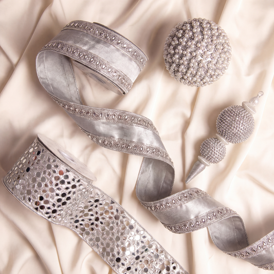Opulence Silver Ornament Bundle