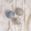 Opulence Silver & Blue Ornament Bundle