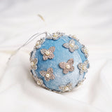 Opulence Silver & Blue Ornament Bundle