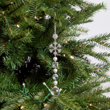 Opulence Silver & Blue Ornament Bundle