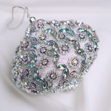 White & Silver Opulence Ornament & Ribbon Bundle