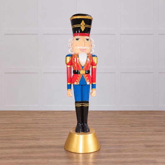 6 FT Red & Blue Nutcracker