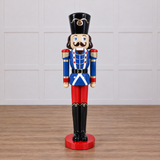6 FT Blue & Red Nutcracker