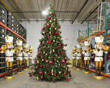 Red & Gold Non UV Tree Decor