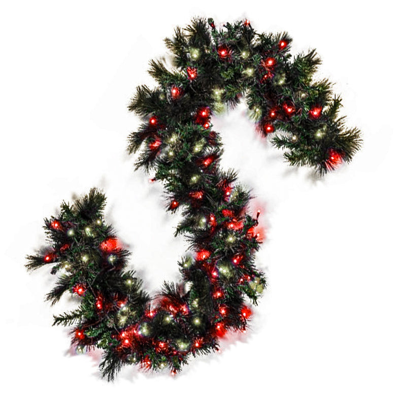 9 FT X 14" Dynamic Oregon Garland RGBWW
