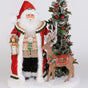 Karen Didion Originals 22" Lighted Woodland Eve of Christmas Santa