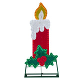 2 FT X 4.5 FT 383 LED Holly Candle Pure White Twinkling Effect