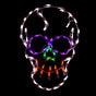 24" LED Halloween Small Skull