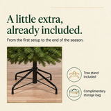 Norway Spruce Tree Pre Lit Warm White Micro LED Lights