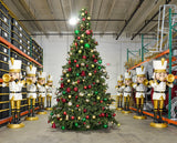 Traditional Red, Green & Gold Non UV Tree Decor