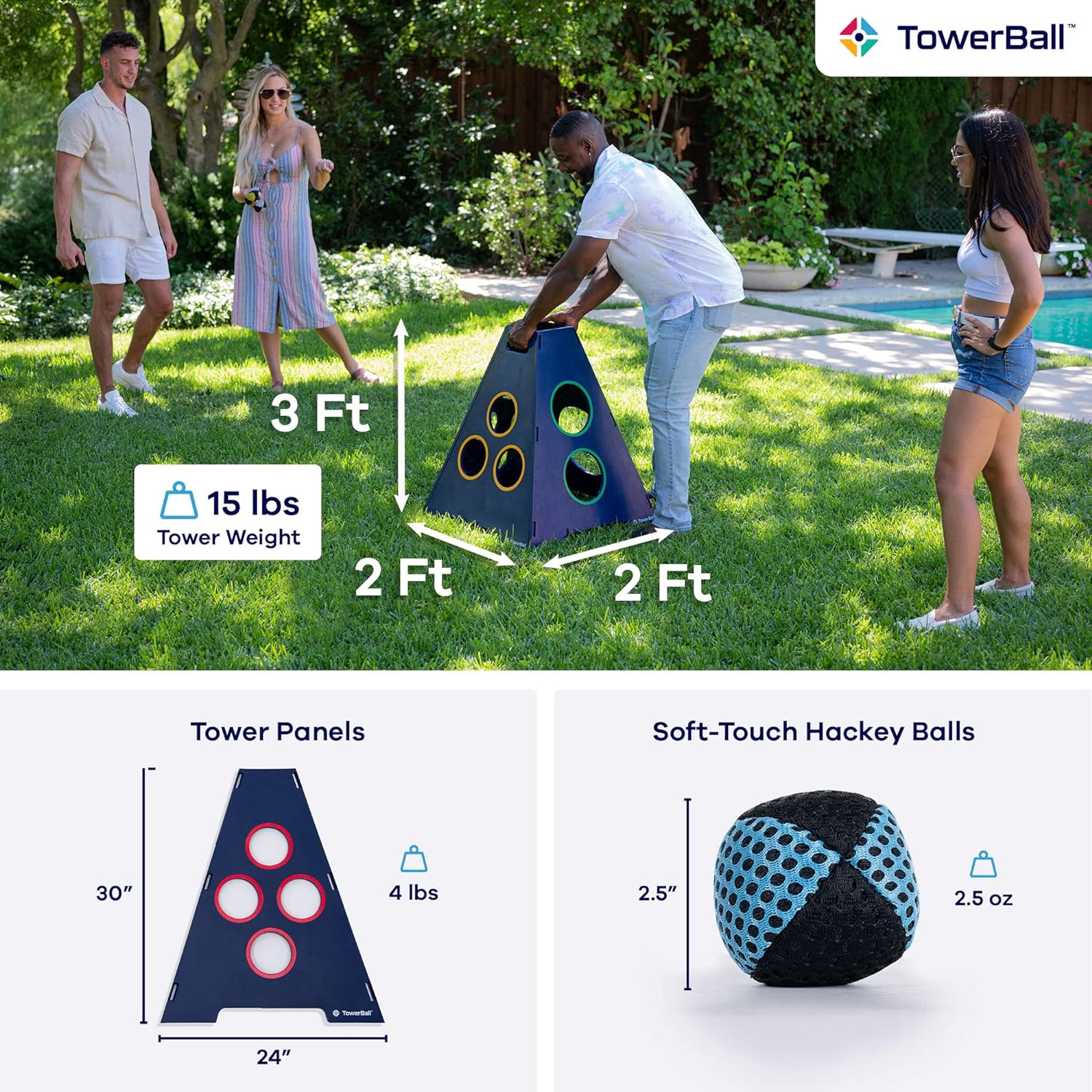 Towerball Game Outdoor Game