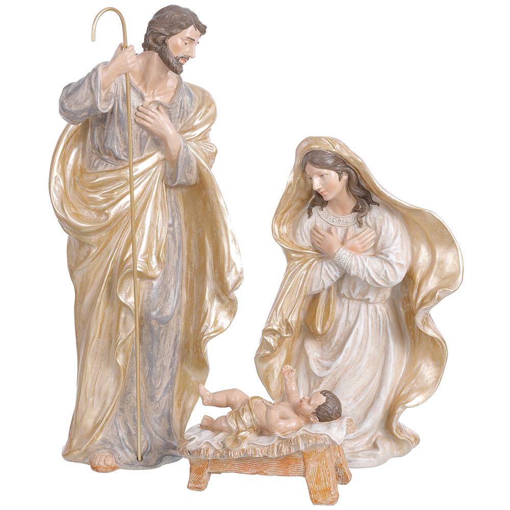 4"- 18" Holy Family Set Of 3